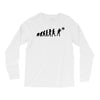 evolution of a darts player t shirt phil taylor board Long Sleeve Shirts