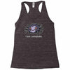 people scare me Racerback Tank
