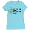 in it for the outcome Ladies Fitted T-Shirt
