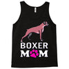 love boxer dog mom funny Tank Top