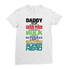 daddy you are my favorite superhero Ladies Fitted T-Shirt