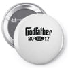 godfather 2017 Pin-back button