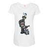 robbot Maternity Scoop Neck T-shirt