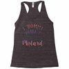 l homme parfait est motard Racerback Tank