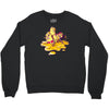 hot macs wrestling in cheese Crewneck Sweatshirt