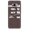 looks feel act 50 Samsung Galaxy S8 Plus