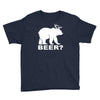 new bear deer beer funny Youth Tee