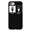 metal fork iPhone 8