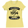 Premium Vintage 1954 Ladies Fitted T-Shirt