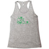 thc pot leaf molecule Racerback Tank
