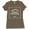 Mount Cleverest Ladies Fitted T-Shirt