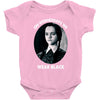 on wednesdays we wear black Baby Bodysuit