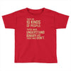 10 kinds of people binary Toddler T-shirt