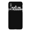 trust me, i'm russian   russia person country culture text pride tee iPhoneX Case