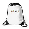 psycho animals Drawstring Bags