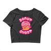 donut ghost Crop Top