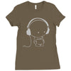 summer top men Ladies Fitted T-Shirt