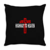jesus highway to heaven Throw Pillow