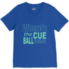 snooker where's the cue ball going V-Neck Tee