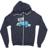 beware of cerberus Zipper Hoodie