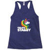 feeling stabby Racerback Tank