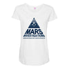 mars investigation Maternity Scoop Neck T-shirt
