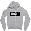 idgaf Dua Lipa Zipper Hoodie