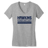 hawkins power and light Women's V-Neck T-Shirt