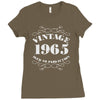 gift boxed vintage 1965 50th birthday Ladies Fitted T-Shirt