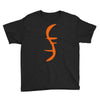 helix of heroes funny retro sci fi superhero symbol cool logo Youth Tee