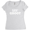 Little Groot Women's Triblend Scoop T-shirt