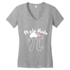 pi a la mode Women's V-Neck T-Shirt