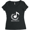 music3 Women's Triblend Scoop T-shirt