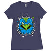 oiseau en colere Ladies Fitted T-Shirt