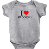 i love running Baby Onesie