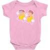 paper bad duo Baby Onesie