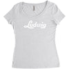 ludwig new Women's Triblend Scoop T-shirt