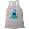angry monster Racerback Tank