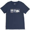 Drums - Problem Solved - Mens Funny V-Neck Tee
