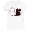 purr evil Ladies Fitted T-Shirt