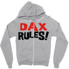 dax rules! Zipper Hoodie