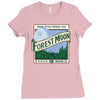 forest moon Ladies Fitted T-Shirt