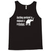 anything unrelated to elephants is irrelephant Tank Top