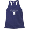 sql query funny Racerback Tank