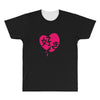 kawaii suki cute heart tee japanese kanji All Over Men's T-shirt