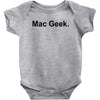 mac geek t shirt funny nerd gamer computer hipster humor apple Baby Onesie