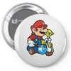 mario weed Pin-back button