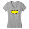 legosaurus Women's V-Neck T-Shirt