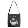 marshmallow man Adjustable Strap Totes