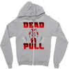dead pull Zipper Hoodie